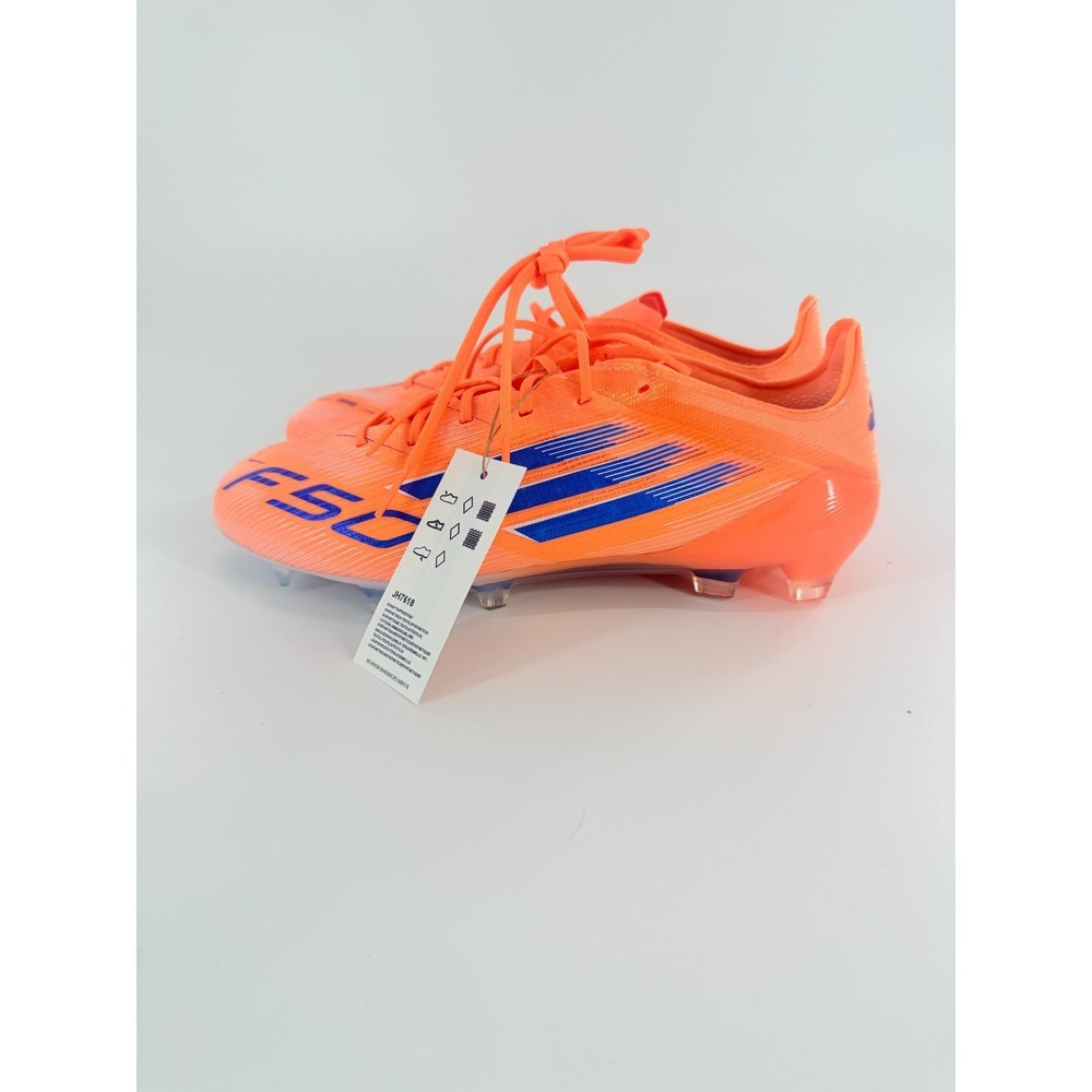 adidas F50 Elite FG Mens Soccer Cleats Beam Orange JH7618 Size Mens 7 Women 8